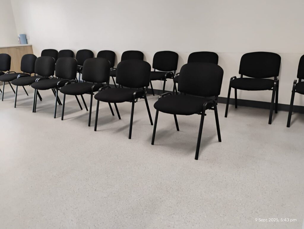 office cleaning in building