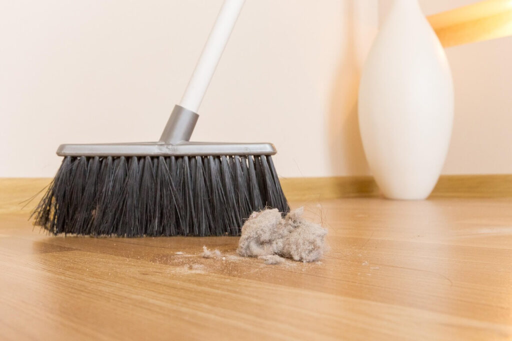 house cleaning tips for busy families